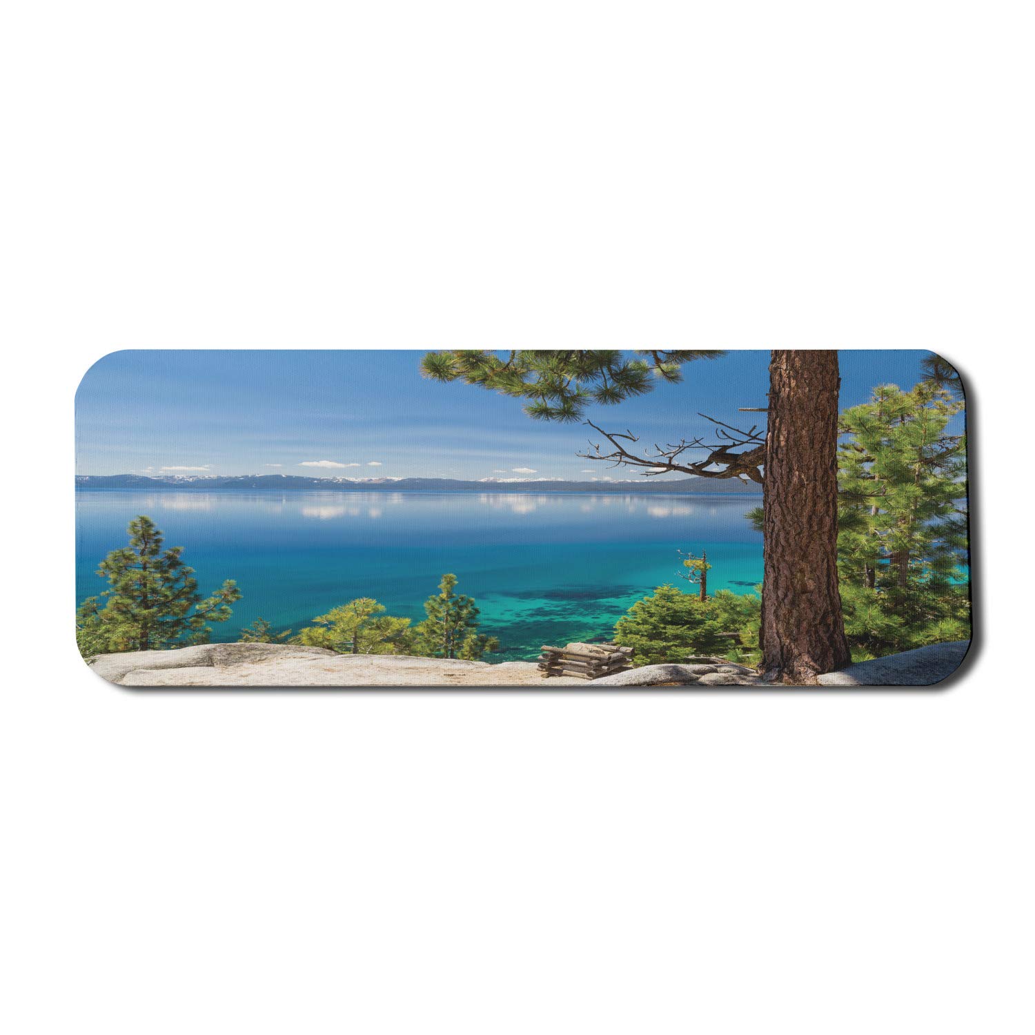 Ambesonne Lake Computer Mouse Pad - Large 31