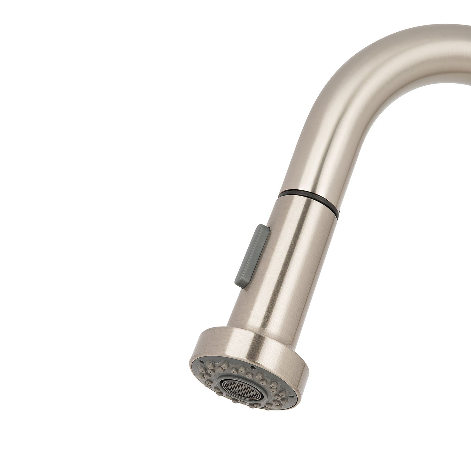 Signature II Pull Out Single Handle Kitchen Faucet - Modern Stainless Steel Bar Sink Faucet with High Arc Spout for Easy Dishwashing & Food Prep (Perfect for Home, Restaurant & Commercial Use)