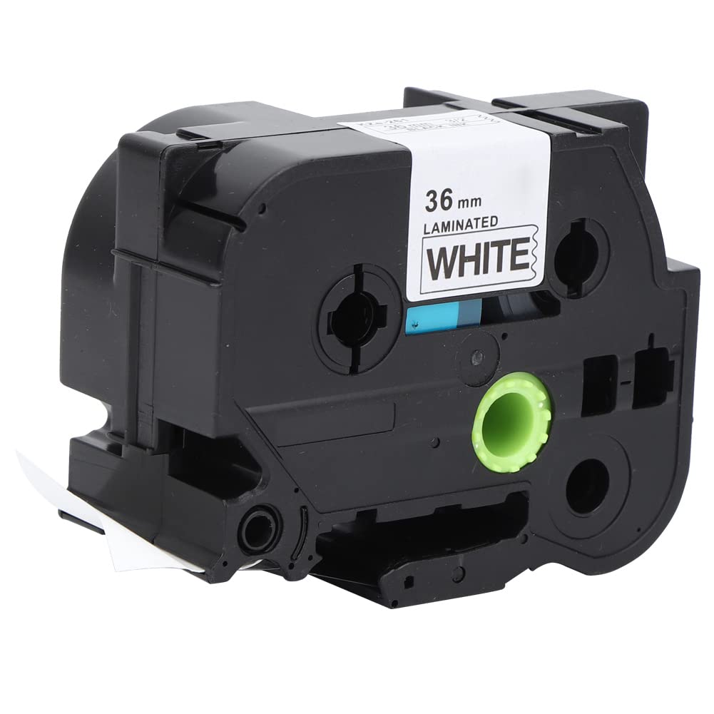 Durable Laminated Tape for TZe-261/661 & PT-9700 Label Printers - Scratch-Resistant, Easy to Carry - Ideal for Supermarkets, Malls & Retail Labeling