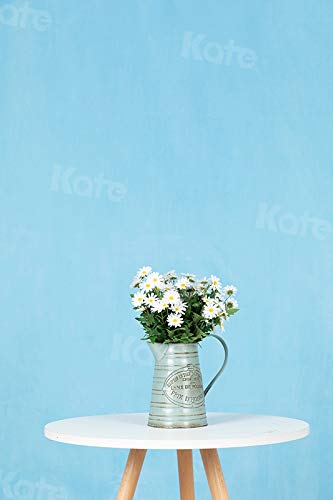 10-12ft Light Blue Backdrop for Portrait & Headshot Photography - Studio & Photo Booth Use