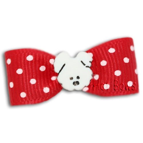Adorable Red Hair Bow for Dogs - Perfect for Pet Fashion, Grooming & Special Occasions