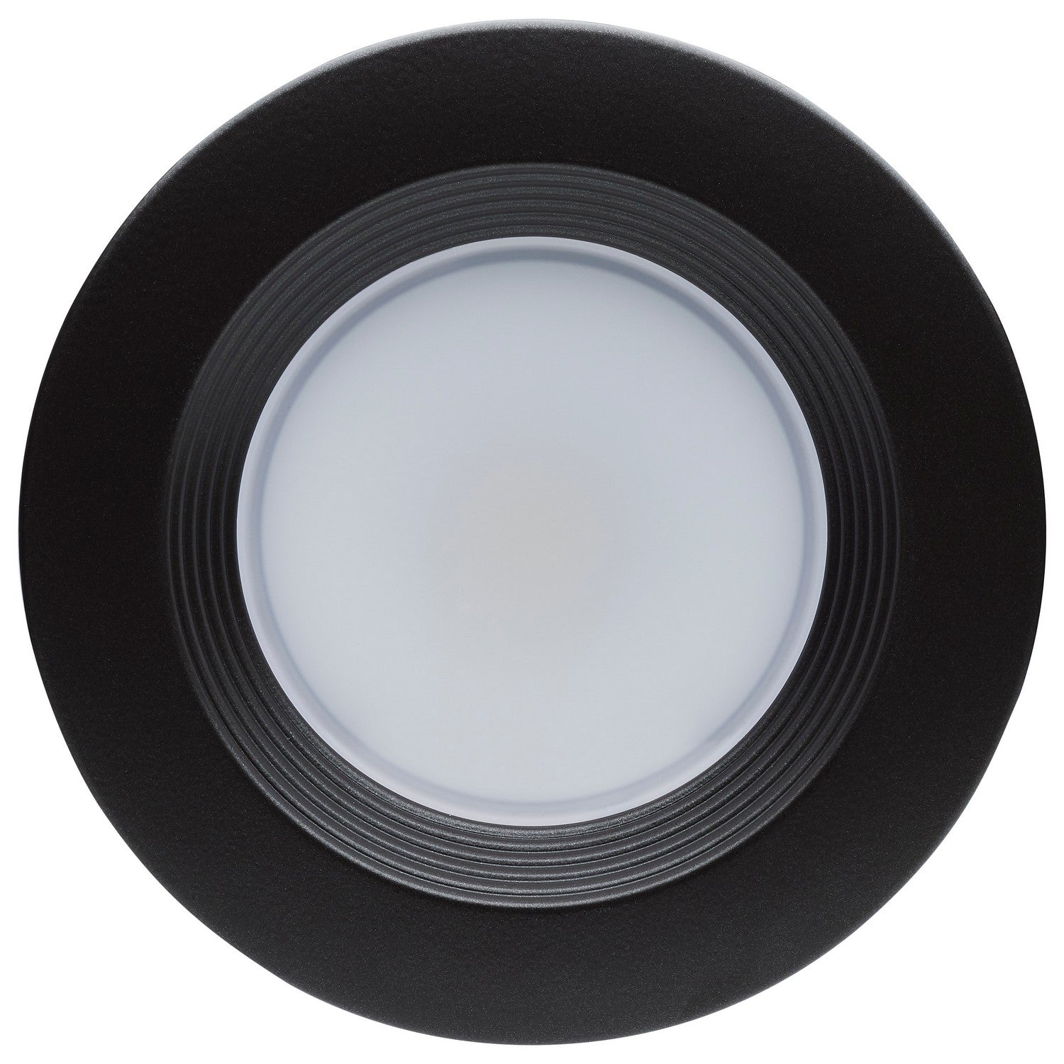 4 Pack Retrofit LED Can Lights 7W 600 Lumens 5 Color Temperatures (2700K-5000K) Bronze Baffle Trim - Dimmable Recessed Lighting for Living Room, Kitchen, Bedroom & Hallway