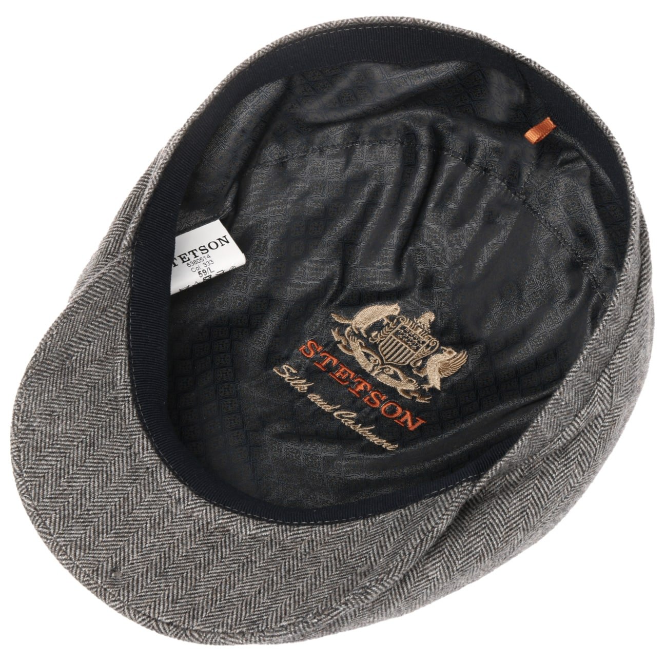 Stetson Chester Wool Silk Cashmere Flat Cap - Classic Men's Winter Hat for Outdoor Activities & Casual Wear
