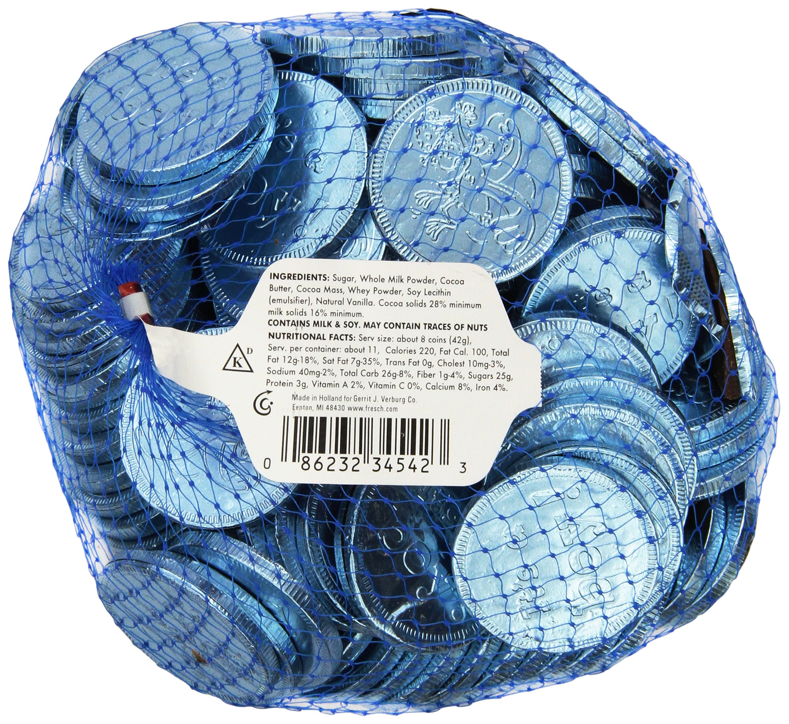 Fort Knox Chocolate Coins - 16oz Gold Foil Wrapped Chocolate Coins for Baby Shower (It's A Boy) - Perfect for Party Favors, Gender Reveal & Celebrations