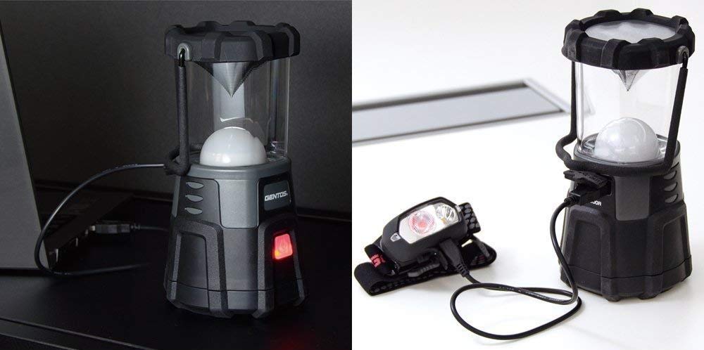 EX-000R Rechargeable LED Camping Lantern - 5000mAh Battery, 360° Illumination, Waterproof for Outdoor Adventures, Emergency Power Outages & Backpacking