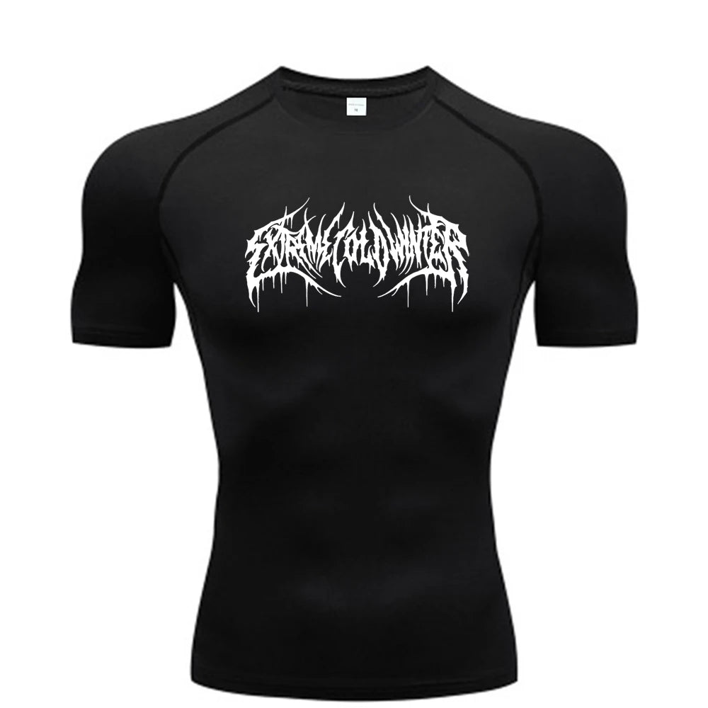 Men's Quick Dry Compression T-Shirt - Short Sleeve Workout Top for Running, Gym & Bodybuilding | Summer Fitness Shirt (S-3XL) | Ideal for Cross Training, Jogging & Active Lifestyle