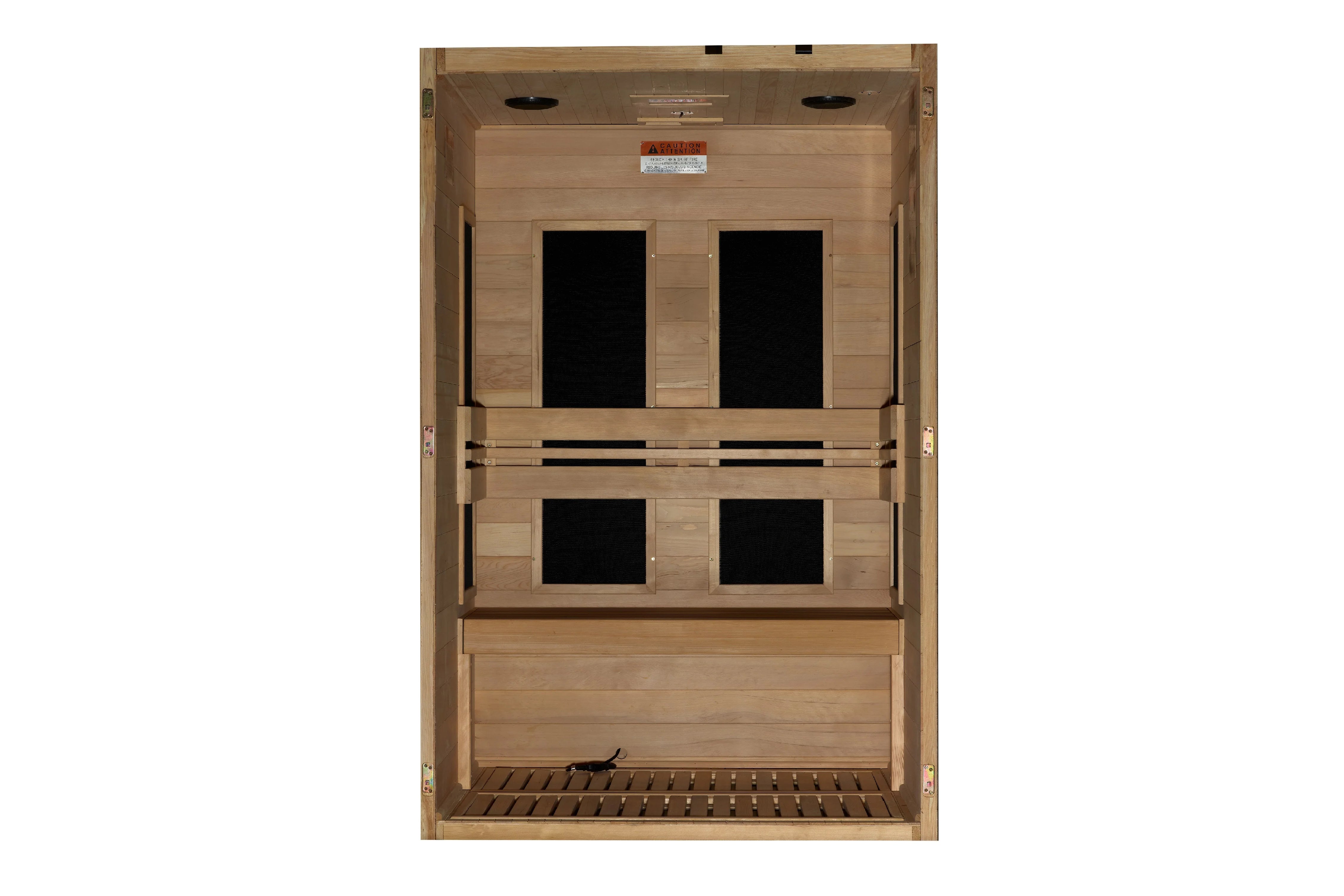 Maxxus S Line 2 Person Ultra Low EMF FAR Infrared Sauna for Home Spa & Relaxation - Perfect for Detox, Weight Loss & Muscle Recovery (Summer Sale)