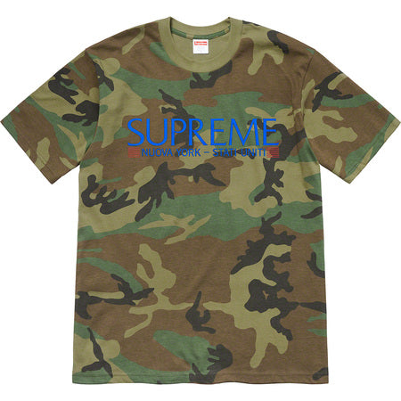 Supreme New York Camo T-Shirt - Streetwear Fashion for Urban Style & Casual Outfits