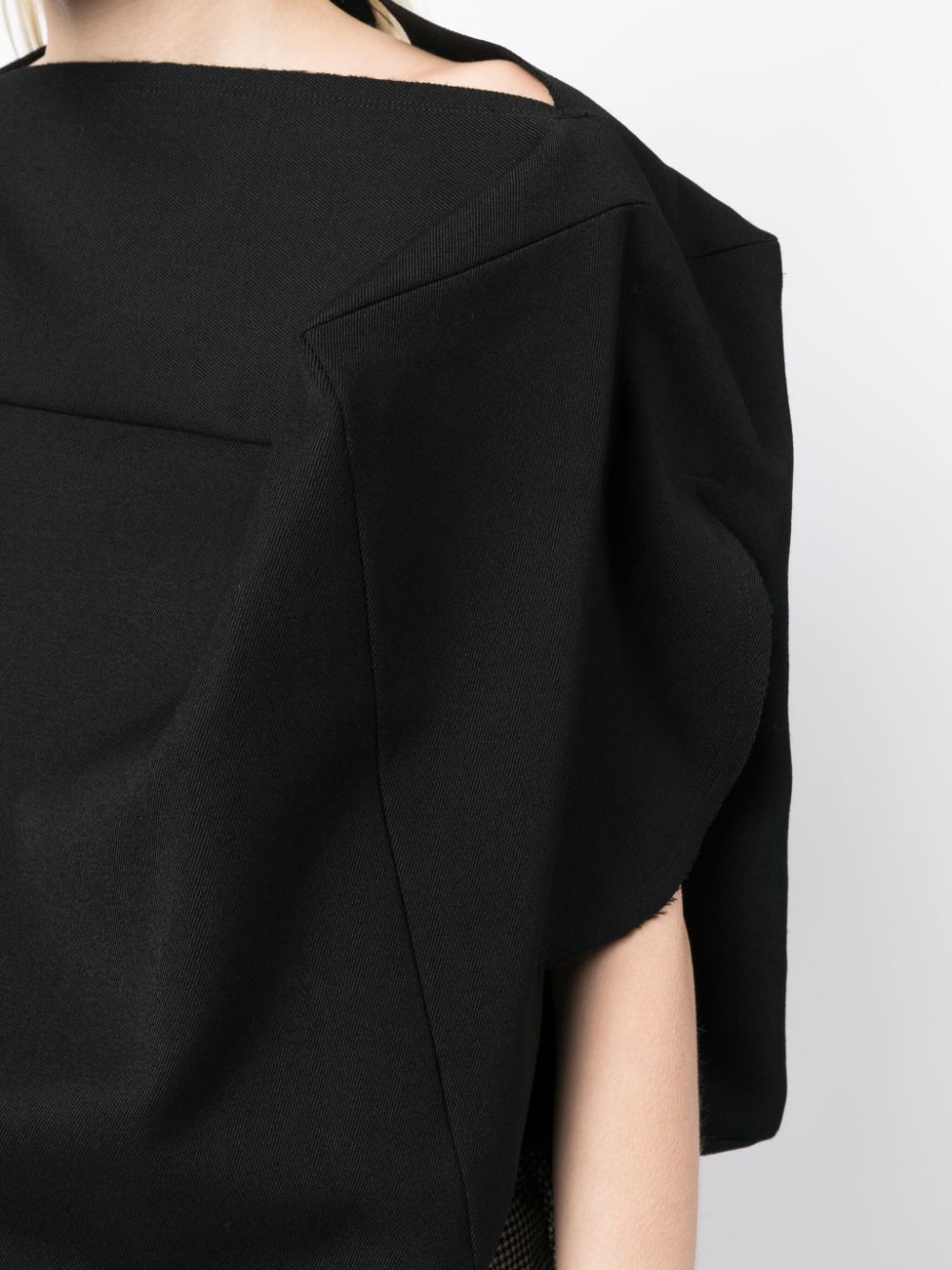 Comme des Garcons Black Top for Women - Stylish & Comfortable Blouse for Casual Wear, Office & Night Out
