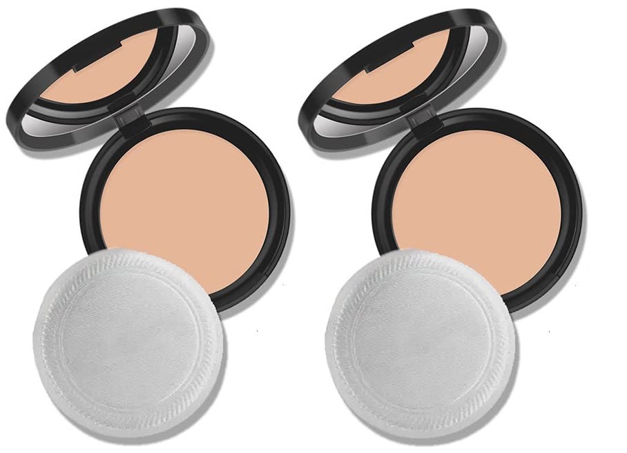 Long Lasting Oil Control Compact Face Powder - Matte Finish Makeup for Oily Skin | Perfect for Daily Wear & Touch-Ups