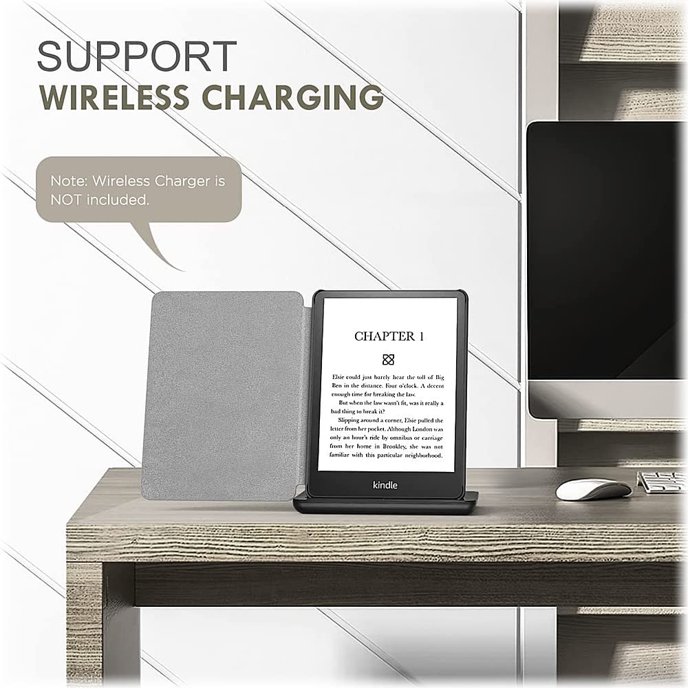 Premium Sahara Venture Series Case for Kindle Paperwhite 11th Generation (2021-2022) & Signature Edition (2022) - Durable Brown Protective Cover with Auto Wake/Sleep - Perfect for Reading, Travel & Daily Commute