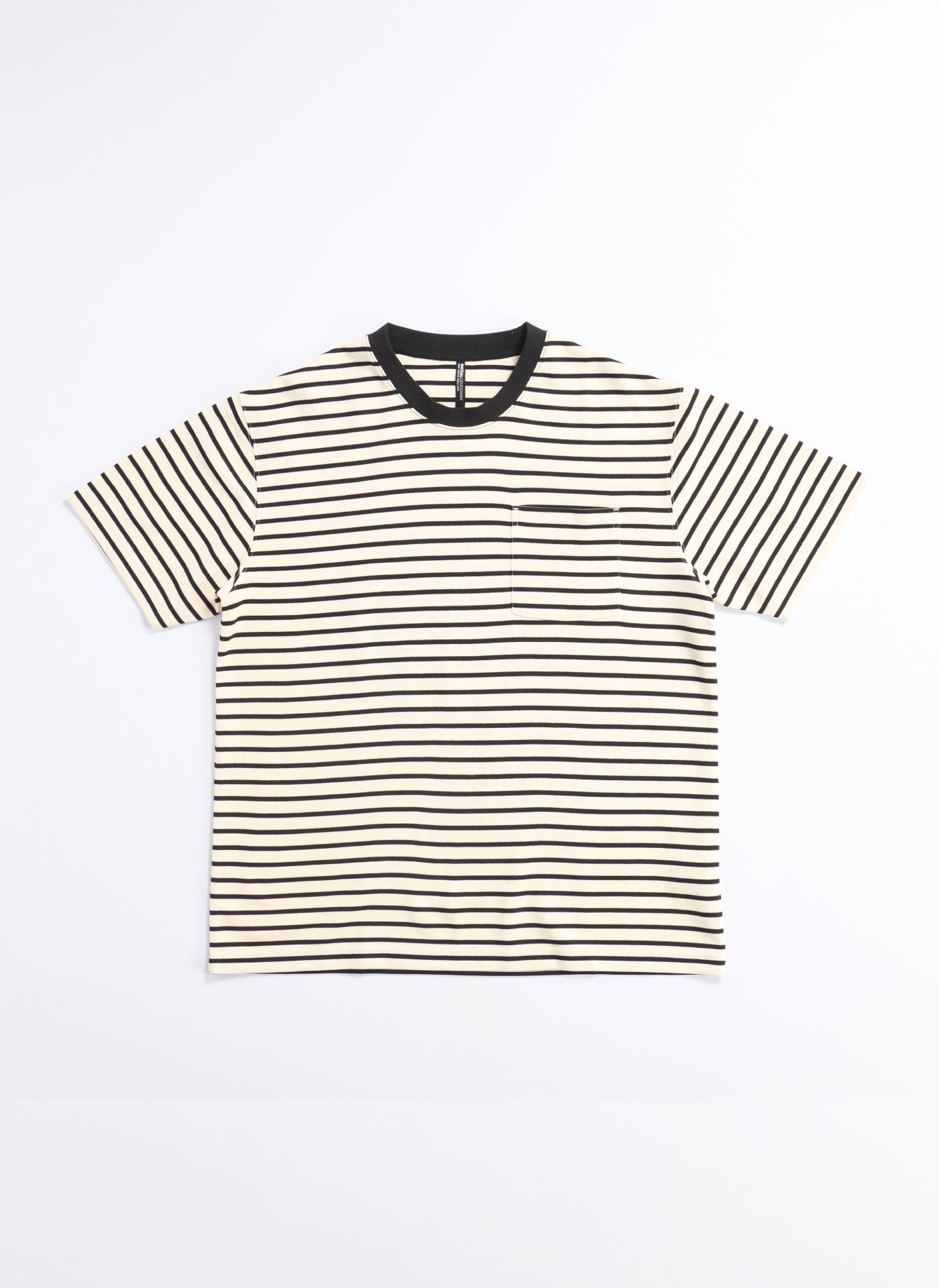 Stylish Jacquard Short Sleeve Border Top (T03) - Women's Casual Summer Blouse for Outings & Beach Wear