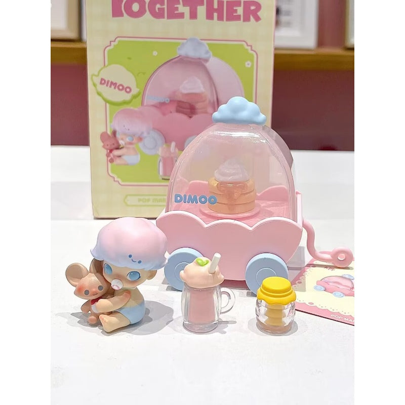 DIMOO Outing Together Series Honey Muffins Collectible Figure - Cute Anime Character Toy for Display & Gift - Perfect for Home Decor, Office Desk & Pop Culture Fans