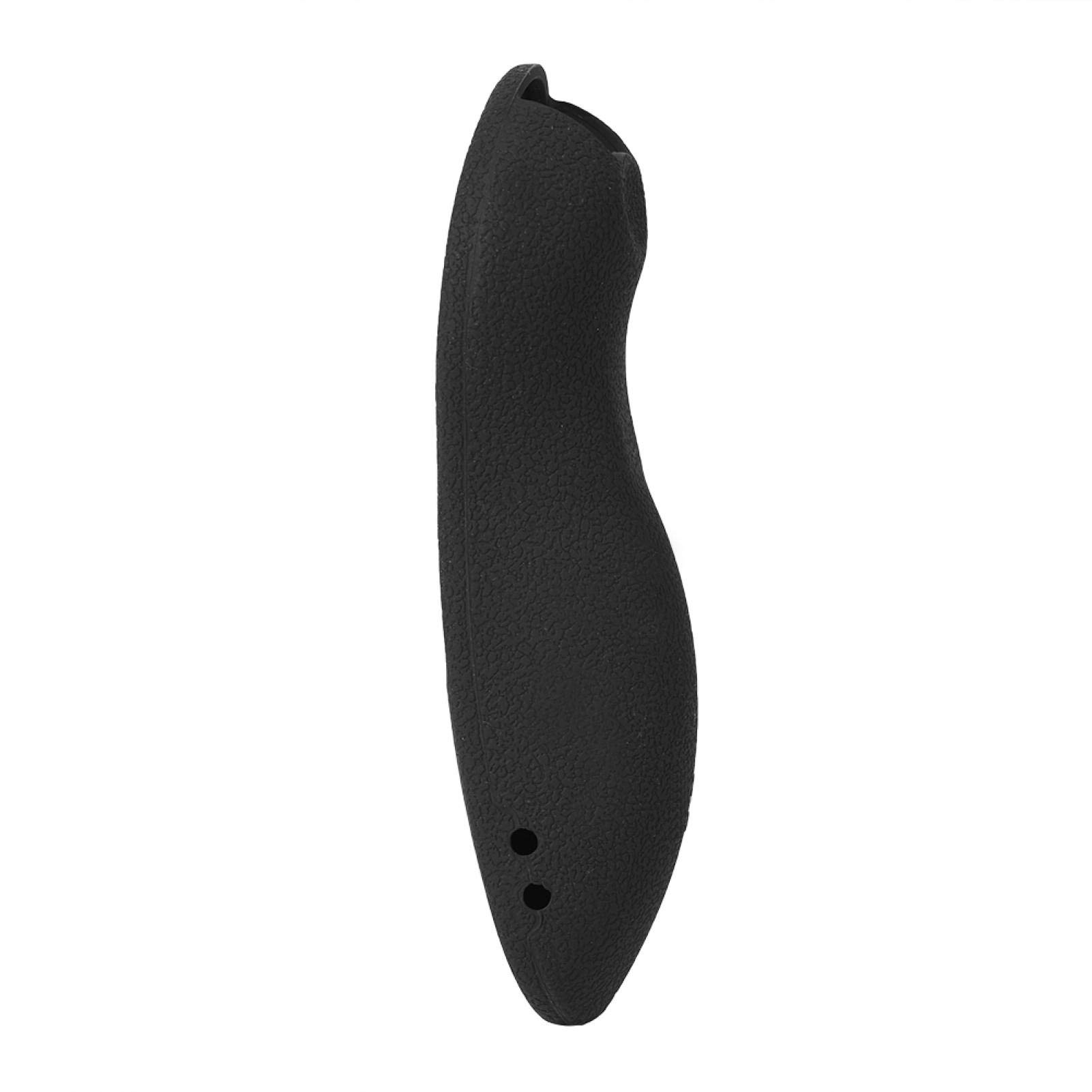 Non-Toxic Oil-Resistant TV Remote Cover - Soft Anti-Slip Design for Comfortable Grip (Black) | Perfect for Living Room, Bedroom & Home Theater Use