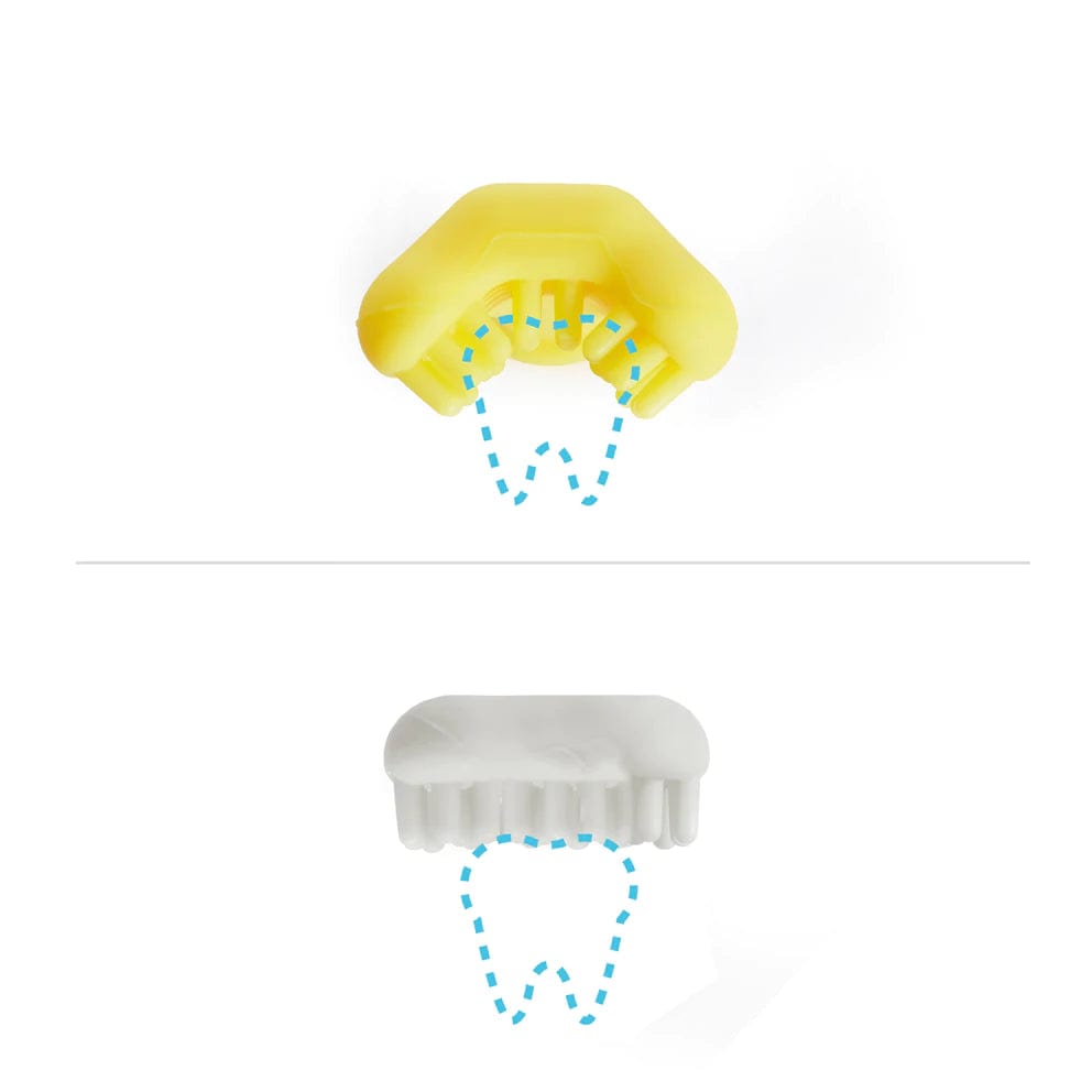 Fridababy Teach Me Gumhugger - Baby Teething Toy for Soothing Sore Gums | Safe & BPA-Free Infant Teether for Toddlers | Perfect for Home, Travel & Daycare Use