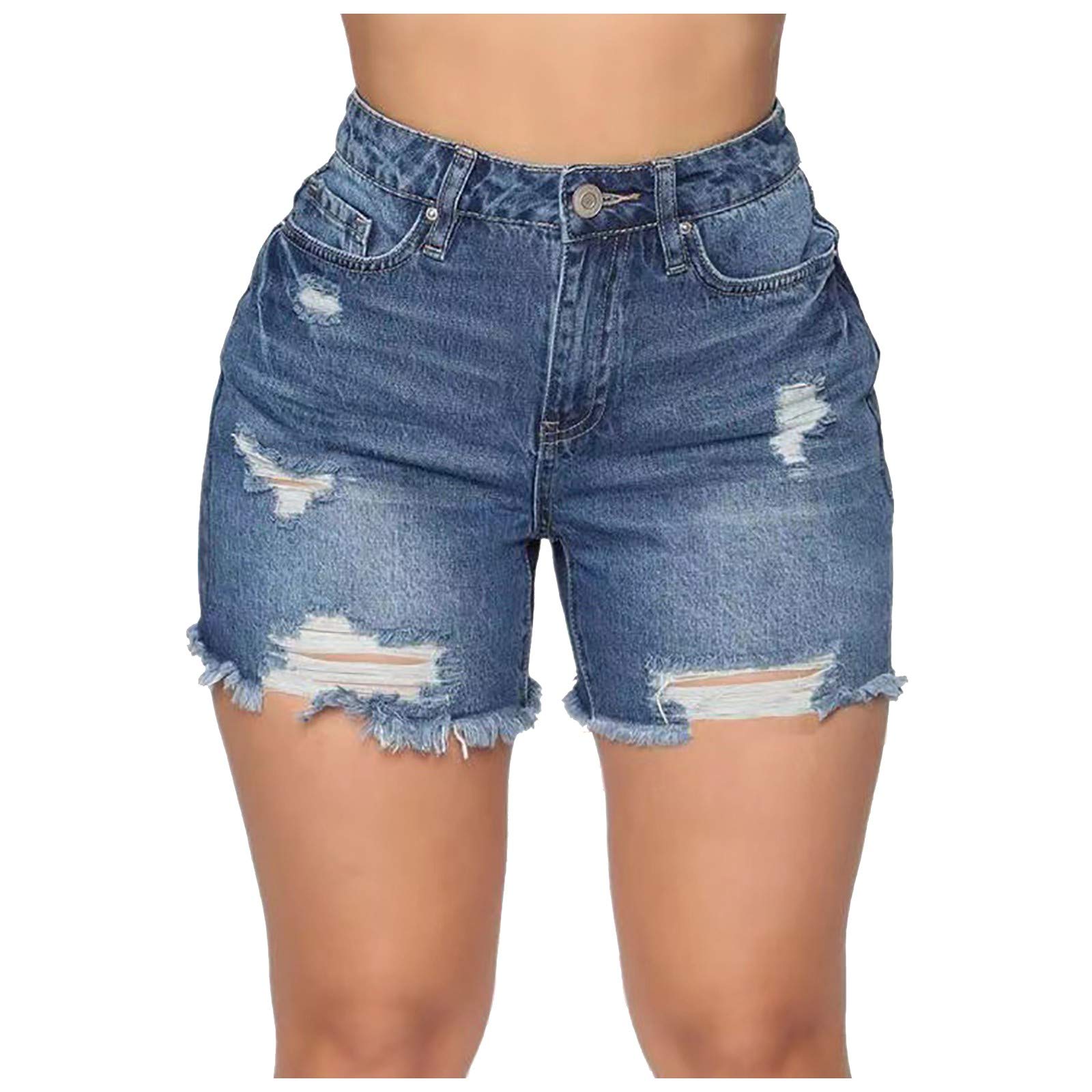 Women's Running Shorts with Liner - High Waist Casual Athletic Shorts for Women, Solid Color Workout Shorts | Perfect for Jogging, Gym, Yoga & Outdoor Activities