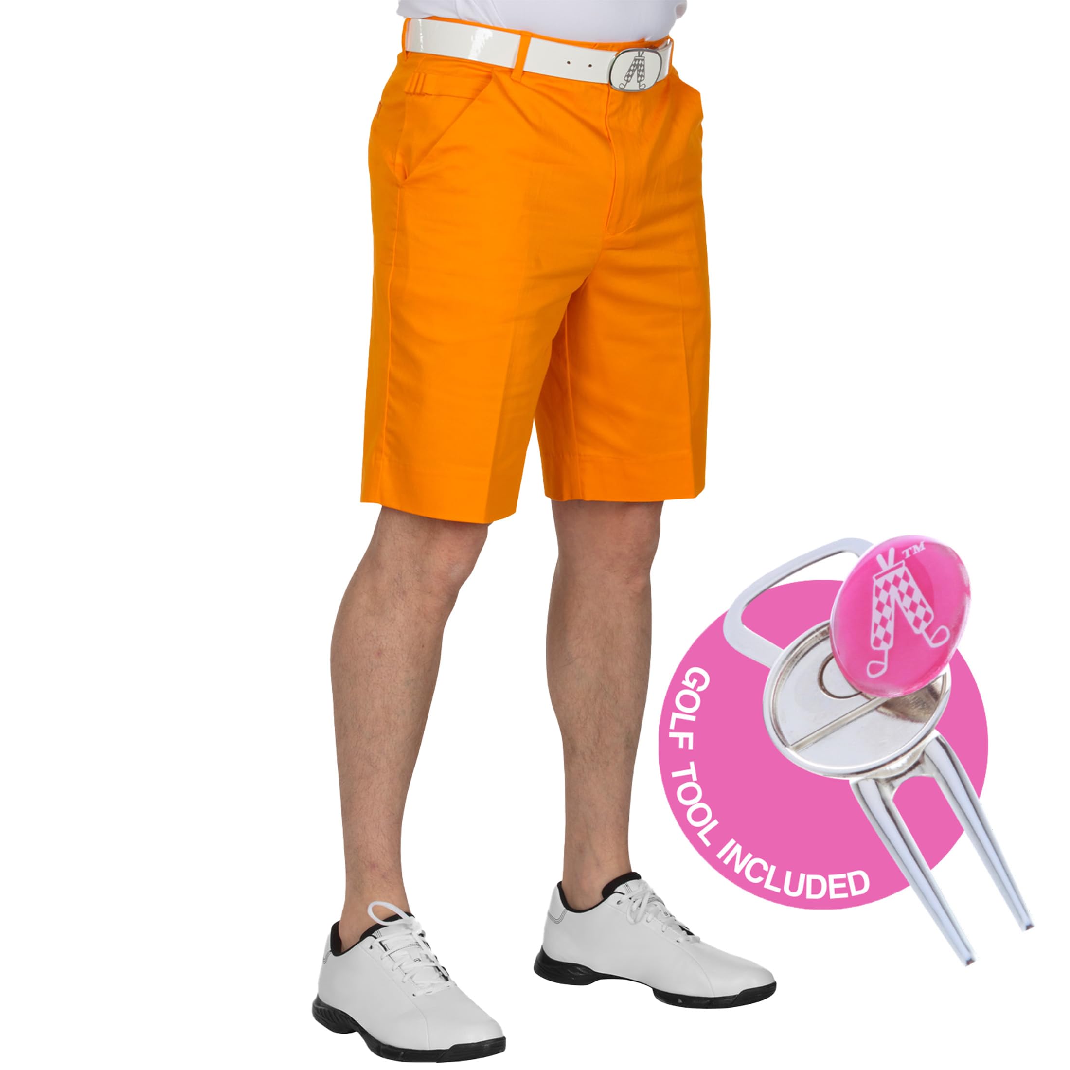**Royal & Awesome Men's Golf Shorts – Breathable Quick-Dry Performance Shorts for Golf & Casual Wear | Lightweight Comfort for Summer, Travel, Outdoor Activities & Workouts | Ideal for Golf Course, Clubhouse, Gym & Daily Use**