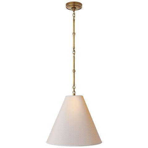 Goodman Small Hanging Light Fixture - Modern Mini Pendant Lighting for Kitchen Island, Bedroom, or Dining Room Decor