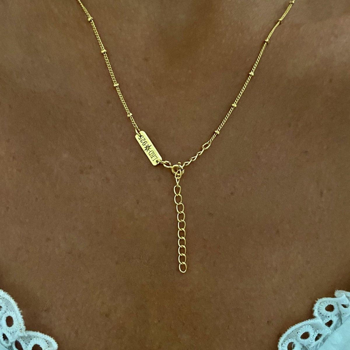 Laihas La Moon Bohemian Gold Necklace - Elegant Boho Jewelry for Women, Perfect for Festivals, Parties & Everyday Wear