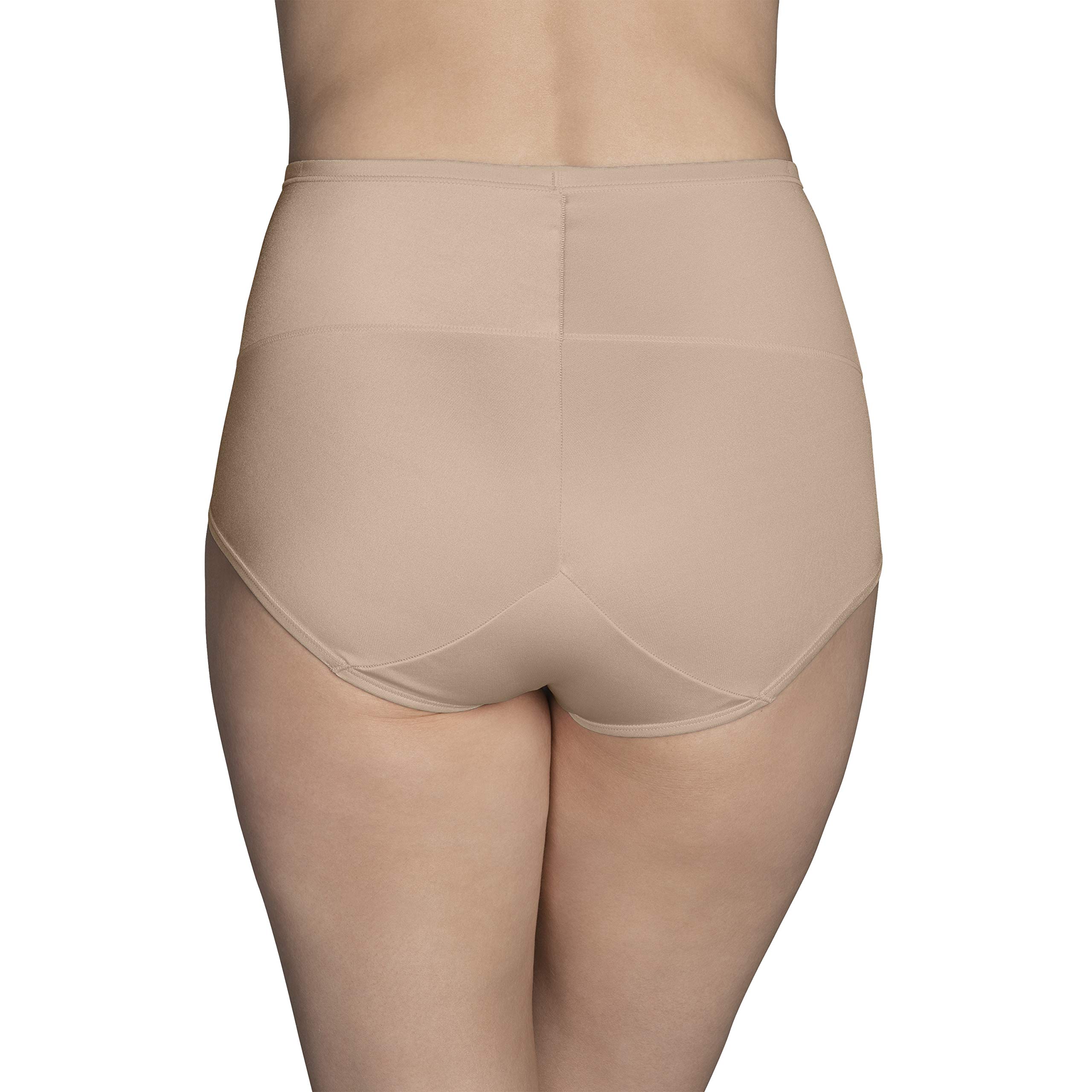 Vanity Fair Women's Comfortable Smoothing Brief Panties with Rear Lift - Perfect for Everyday Wear, Work & Travel