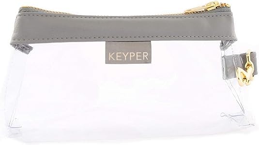 Clear Small Travel Purse for Women - Transparent Clutch Handbag for Concerts, Stadium Events & Travel | IT BAG Luxe Style | No Wristlet