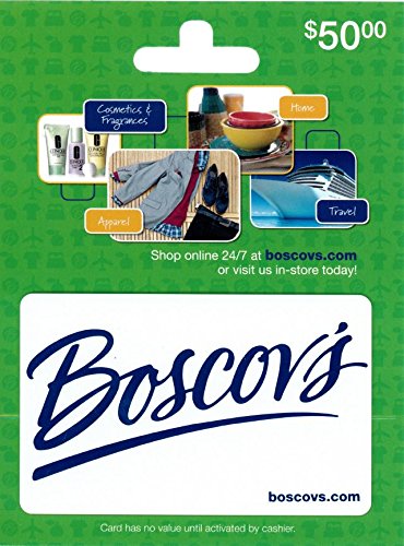 Boscovs Gift Card - Perfect for Holidays, Birthdays & Special Occasions - Online & In-Store Shopping