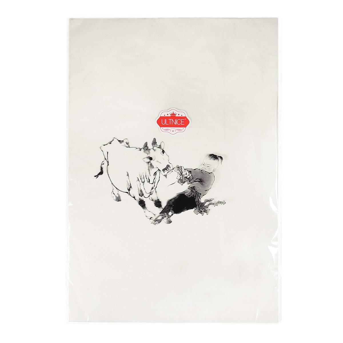 Premium Chinese Calligraphy Rice Paper - Traditional Sumi Ink Painting Paper for Brush Art, Scrolls & Framed Wall Decor - Ideal for Artists, Beginners & Home Decoration