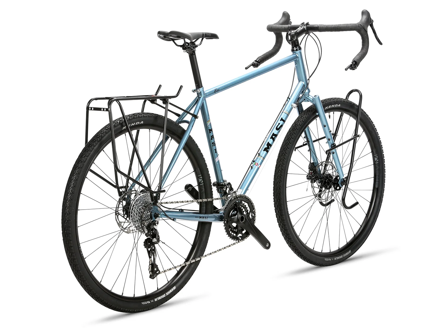 Masi Giramondo 700c Adventure Road Bike - Lightweight Aluminum Frame, Disc Brakes, All-Terrain Tires for Commuting, Touring & Off-Road Cycling