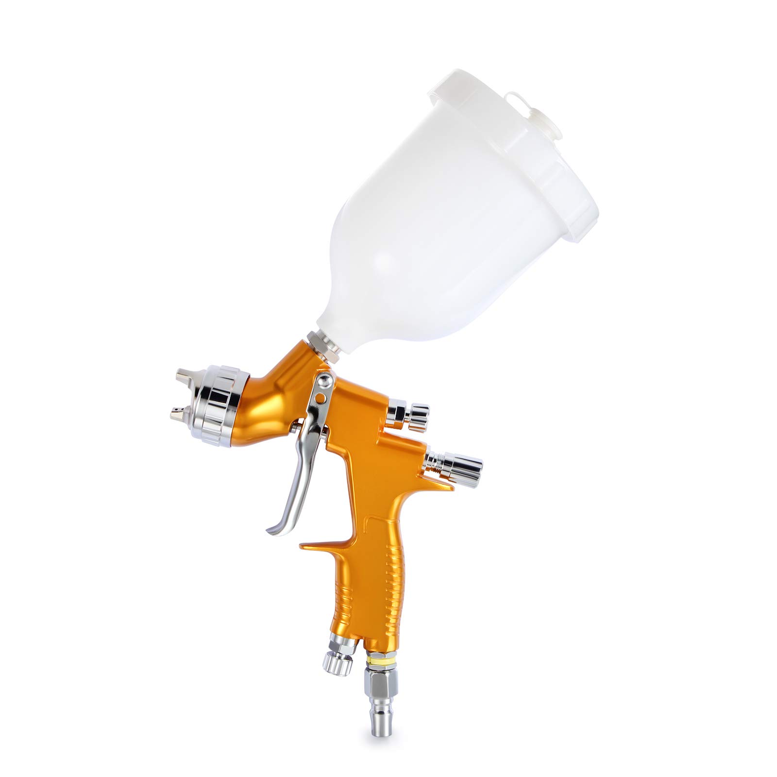 Professional HVLP Spray Gun with 1.4mm Nozzle - Automotive Paint Sprayer for Cars, Furniture & DIY Projects - Perfect for Auto Body Repair, Home Renovation & Craft Painting