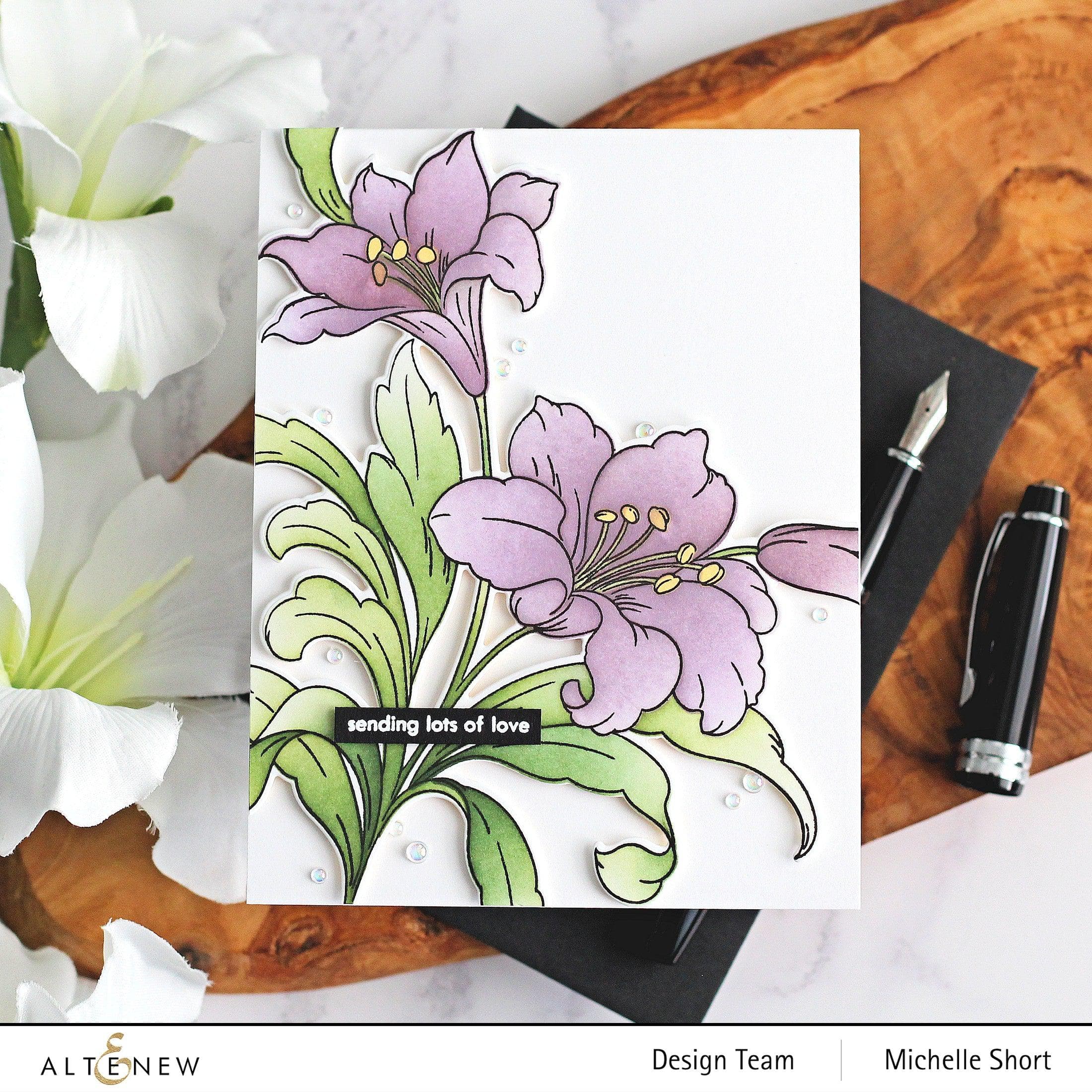 Feathered Lilies DIY Craft Kit - Handmade Flower Making Supplies for Home Decor, Wedding, Party & Gift Ideas | Perfect for DIY Enthusiasts & Creative Projects
