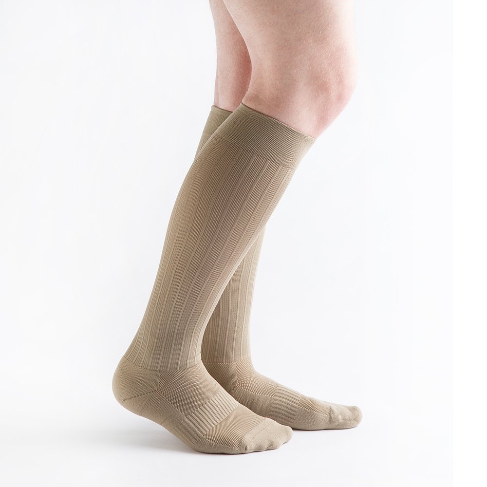 VenActive Men's 15-20 mmHg Compression Socks with Cushion Rib Support - Ideal for Running, Travel & Varicose Vein Relief