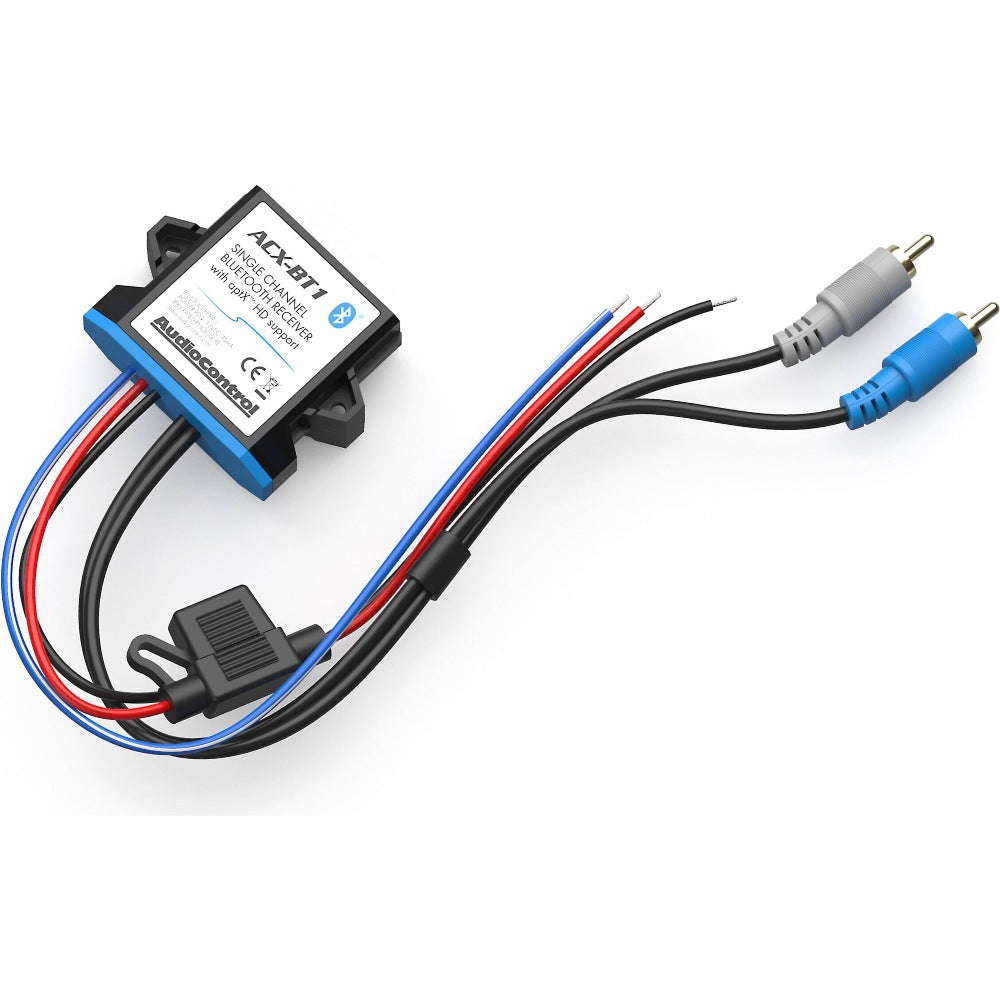 AudioControl ACX BT1 All Weather Bluetooth Streamer - Wireless Music Streaming for Outdoor & Marine Use - Waterproof & Durable for Boats, Pools, Patios