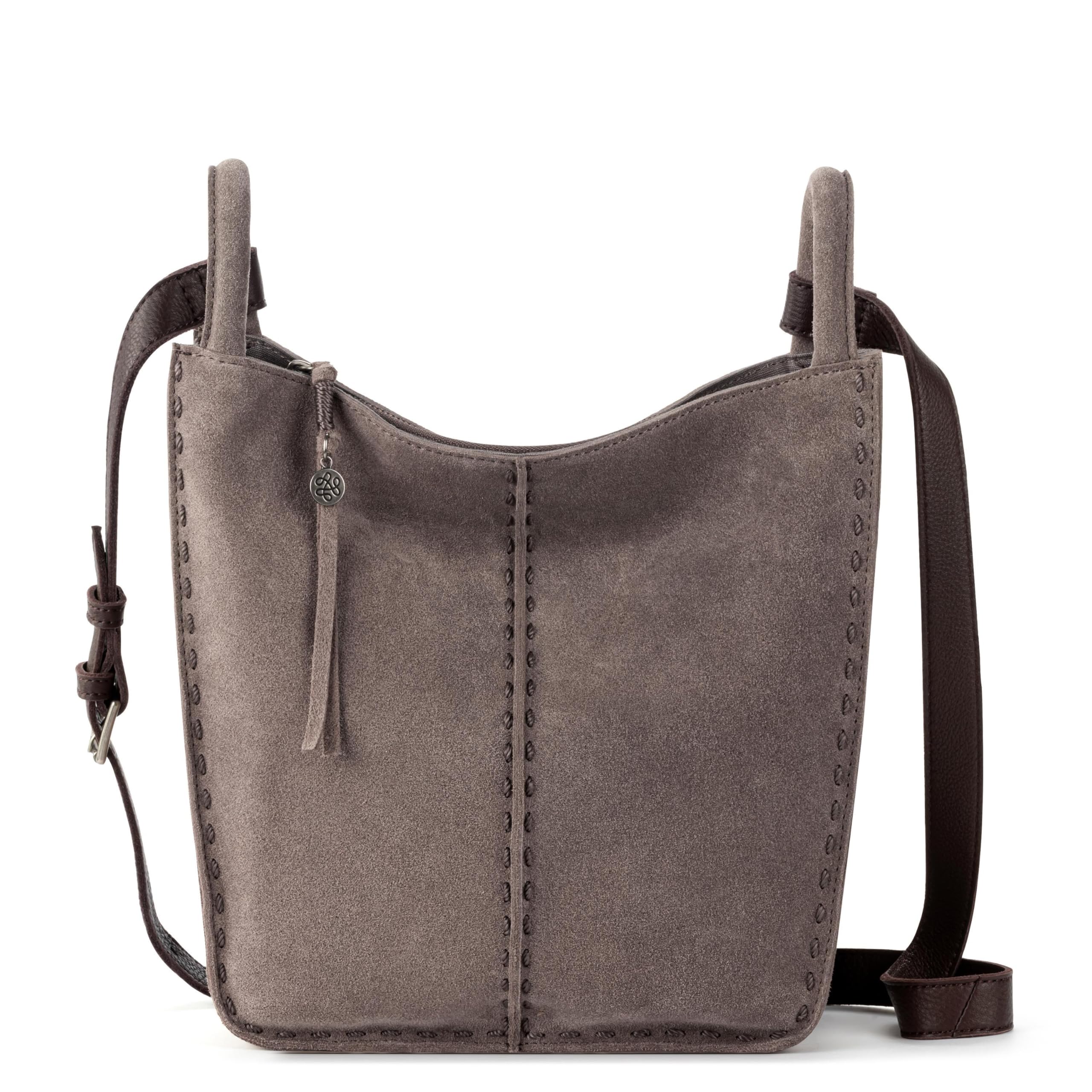 The Sak Los Feliz Crossbody Purse for Women - Genuine Leather Handbag with Adjustable Shoulder Strap - Perfect for Everyday Use, Work, Travel & Casual Outings