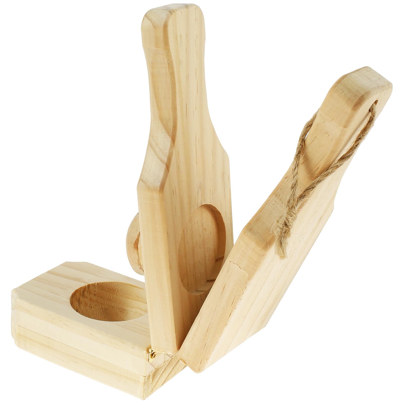 Wooden Plantain Press Smasher - Tostonera for Making Tostones & Plantain Cups - Solid Wood Banana Masher - Perfect for Latin & Caribbean Cuisine - Ideal for Home Cooking & Restaurant Use