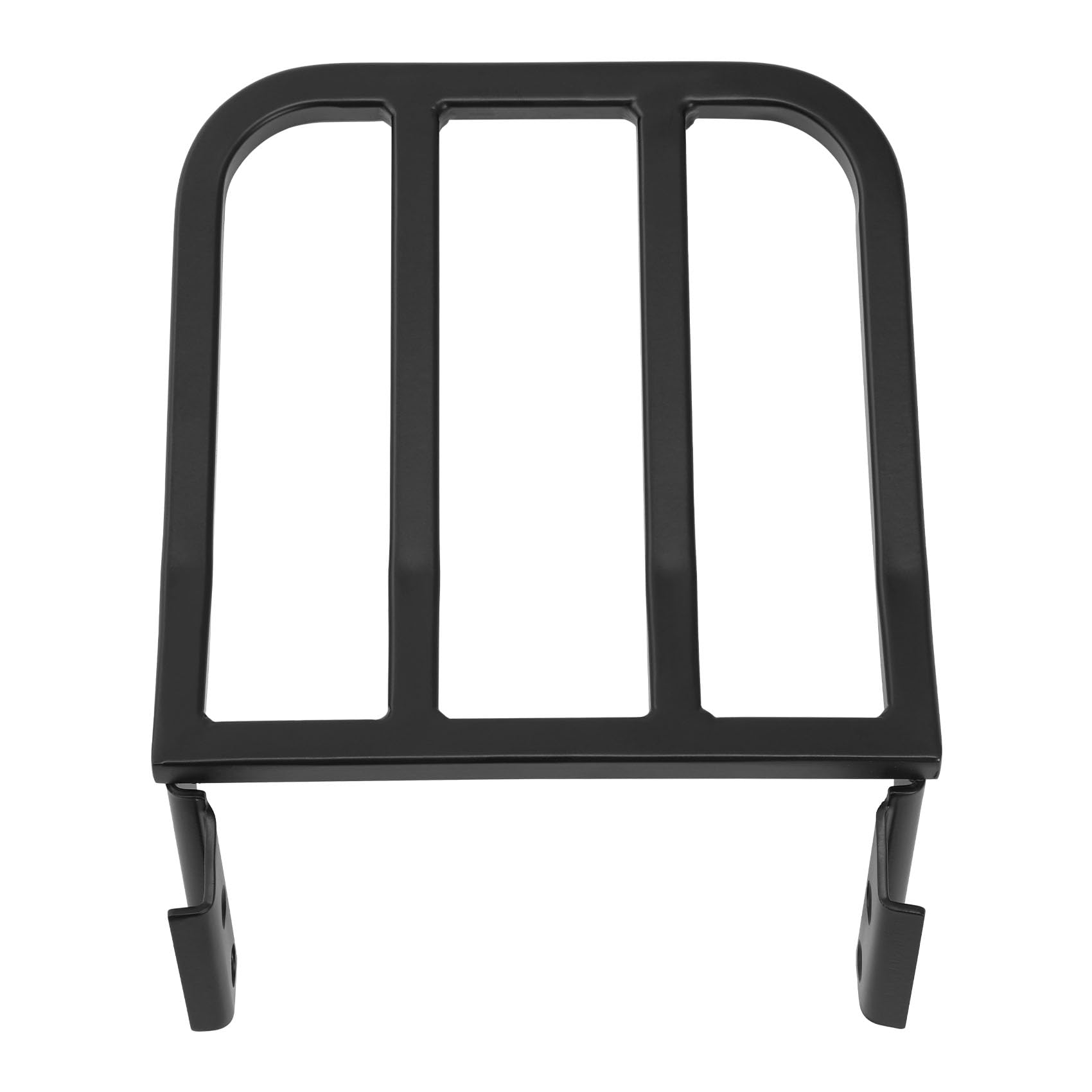 TCMT Black Sissy Bar Backrest Luggage Rack for Harley Sportster XL 883 & 1200 (2004-2022) - Universal Fit, Comfortable Support for Long Rides and Road Trips
