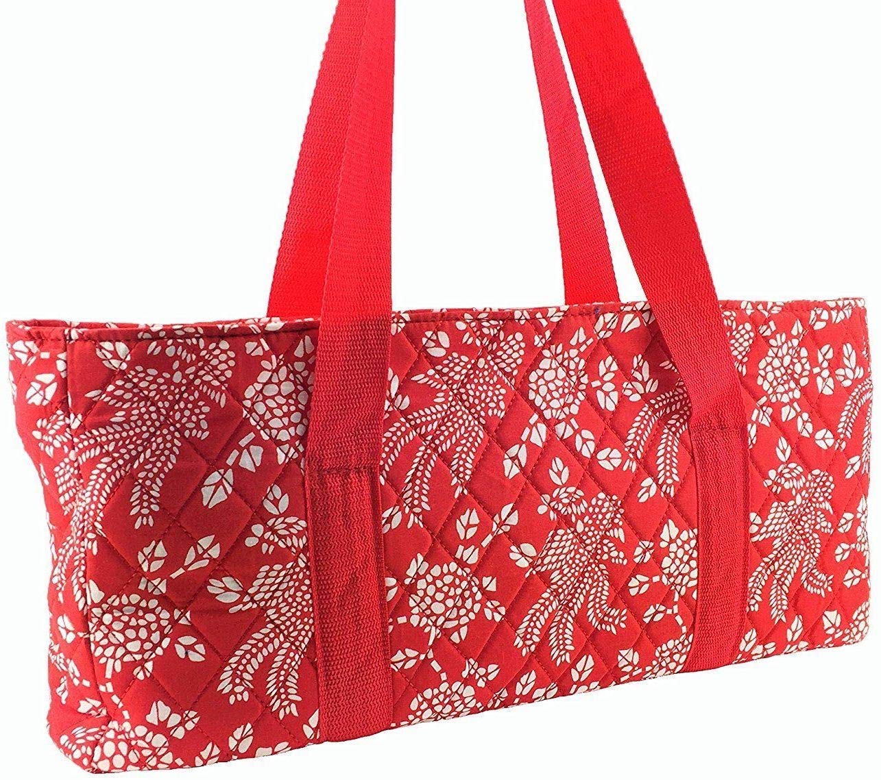 166 Tiles American Mahjong Set with Red Phoenix Design - Includes Soft Carrying Bag, 4 Color Pushers & Racks - Portable Western Mahjongg Game for Travel, Parties & Family Game Nights