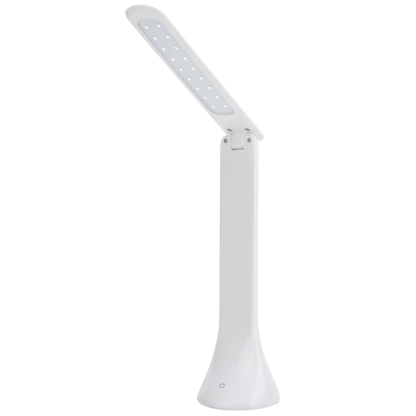 Garosa Portable LED Desk Lamp - Cordless Battery Powered, Adjustable Swing Arm Reading Light for Work, Study, Home Office & Studios | Perfect for Night Reading, Remote Work & Crafting