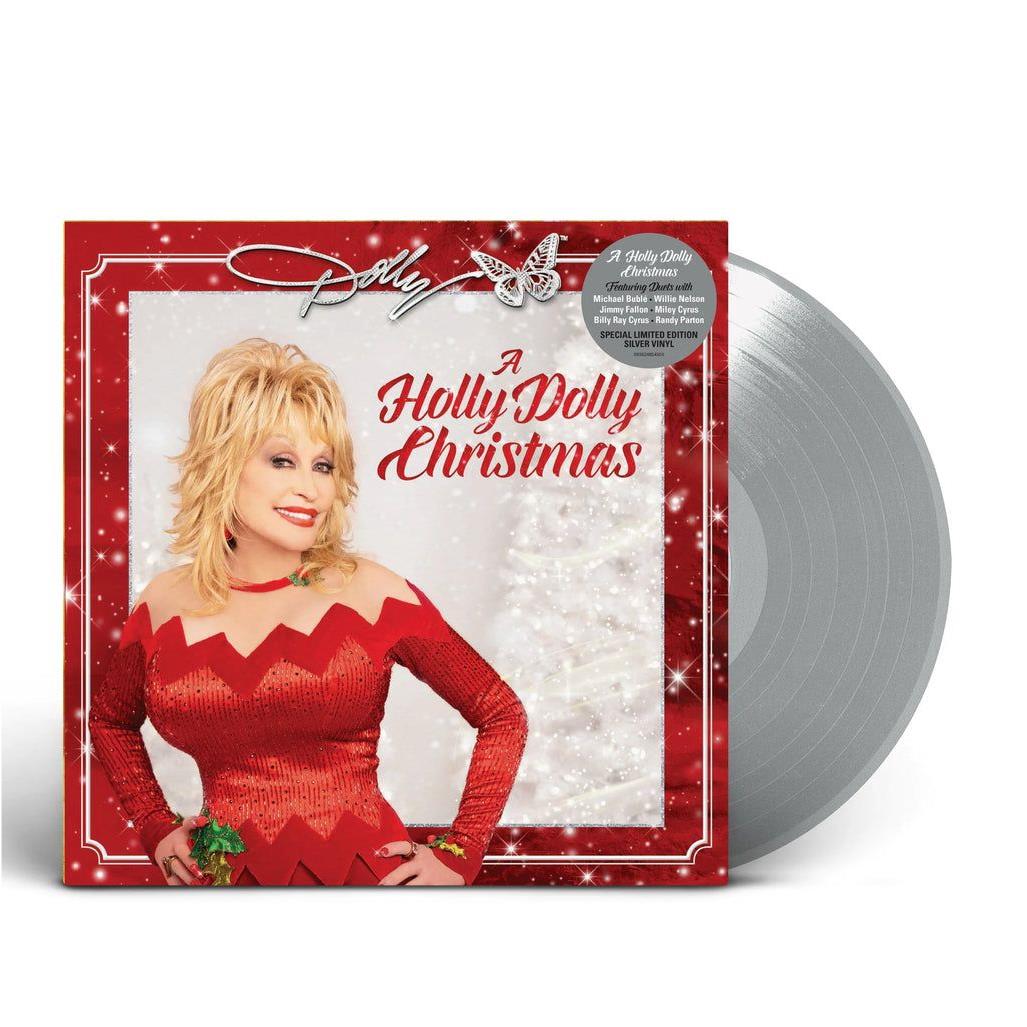 A Holly Dolly Christmas (Silver Vinyl) (Reissue) - Dolly Parton Holiday Album for Christmas Decor & Vinyl Collectors - Perfect for Holiday Parties & Festive Home Decor