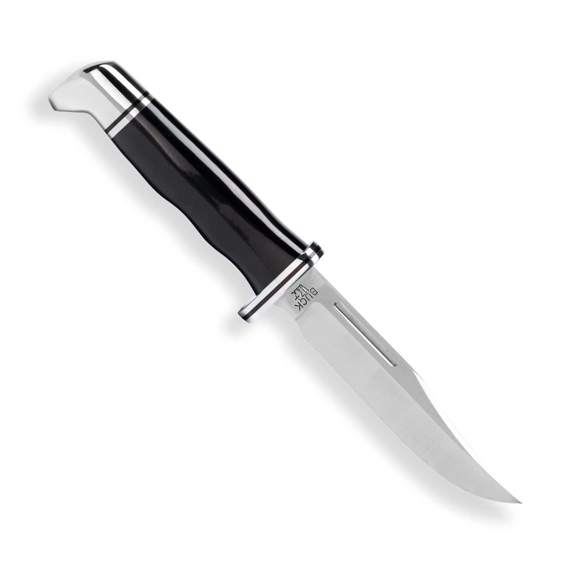 Buck Knives 102BKS Fixed Blade Knife - High Carbon Steel Hunting & Outdoor Knife for Camping, Survival & Bushcraft