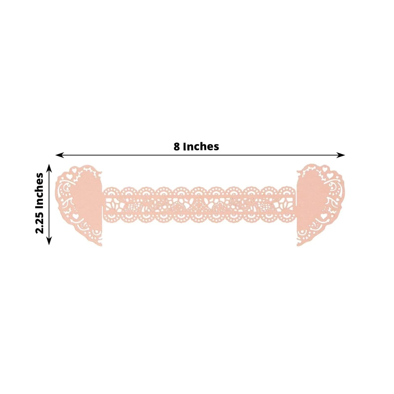 12 Pack Shimmery Laser Cut Heart Napkin Rings with Elegant Lace Pattern - Perfect for Wedding, Valentine's Day & Romantic Dinner Table Decor