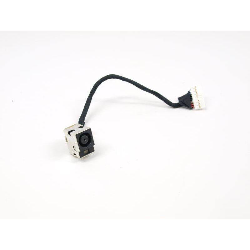 HP Compaq CQ56 CQ62 CQ72 Laptop DC Power Jack Cable 616496-001 600719-001 8-Pin Replacement Part - Perfect for Home Office & School Use