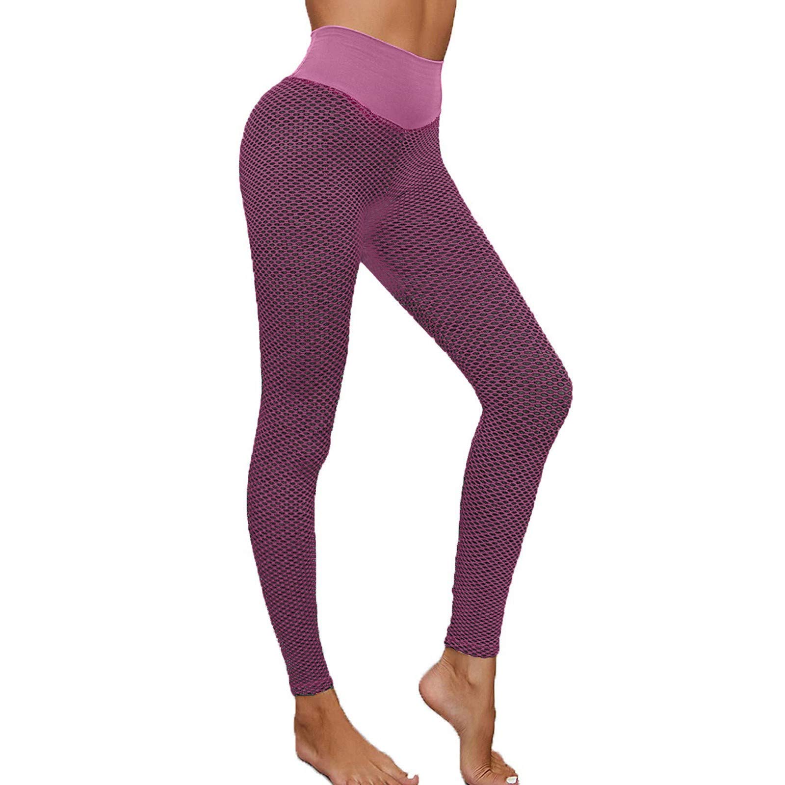 Women's High-Waisted Yoga Leggings - Stretchy Running & Fitness Pants for Workouts, Gym, Lounge - Moisture-Wicking Activewear for Yoga, Pilates & Daily Wear