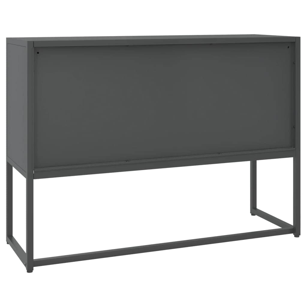 Industrial Style Sideboard Console Table with Storage - 41.3