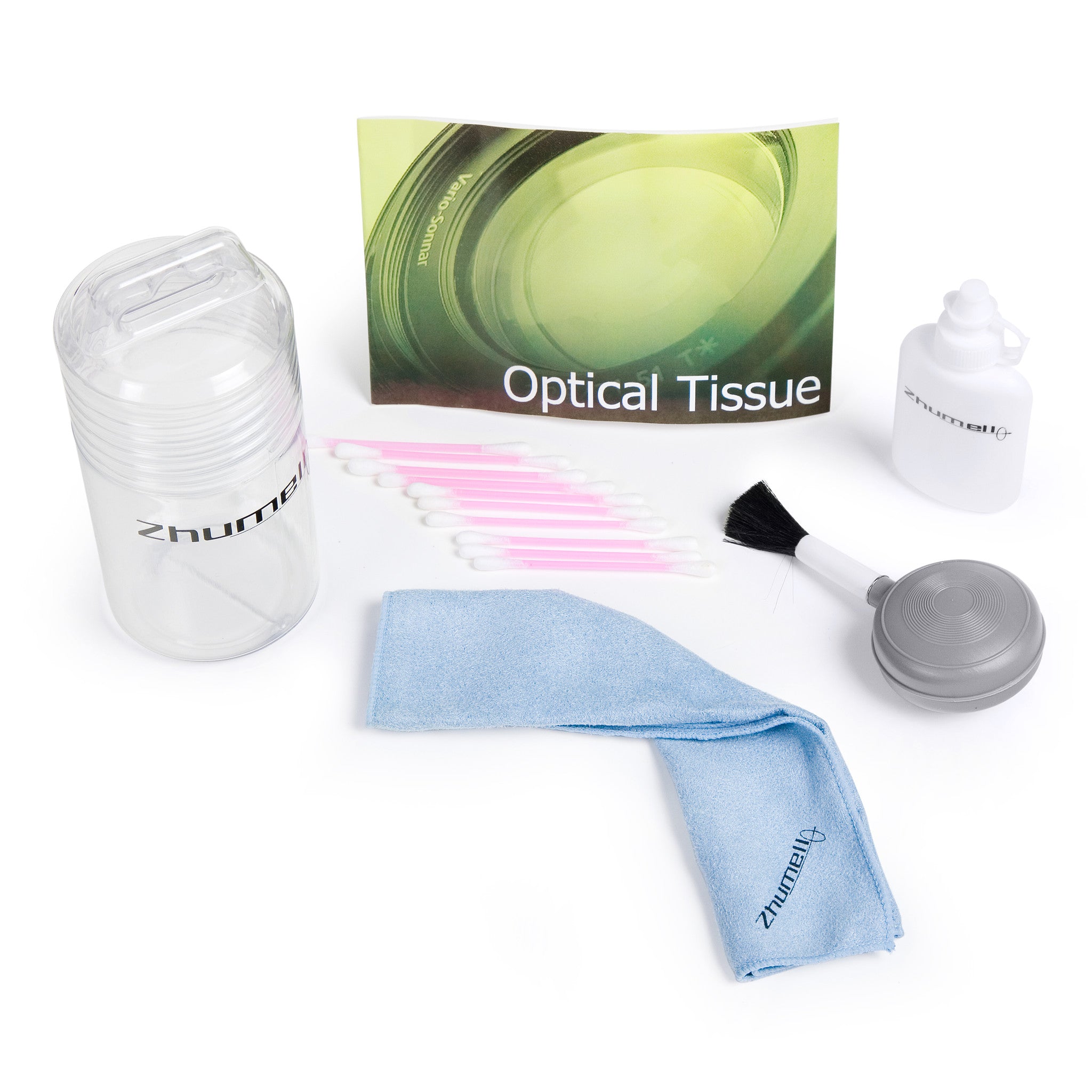 Zhumell Optics Cleaning Kit ZHUL002 - Premium Lens & Eyepiece Cleaner for Telescopes, Binoculars, Cameras - Ideal for Astronomy, Bird Watching & Photography