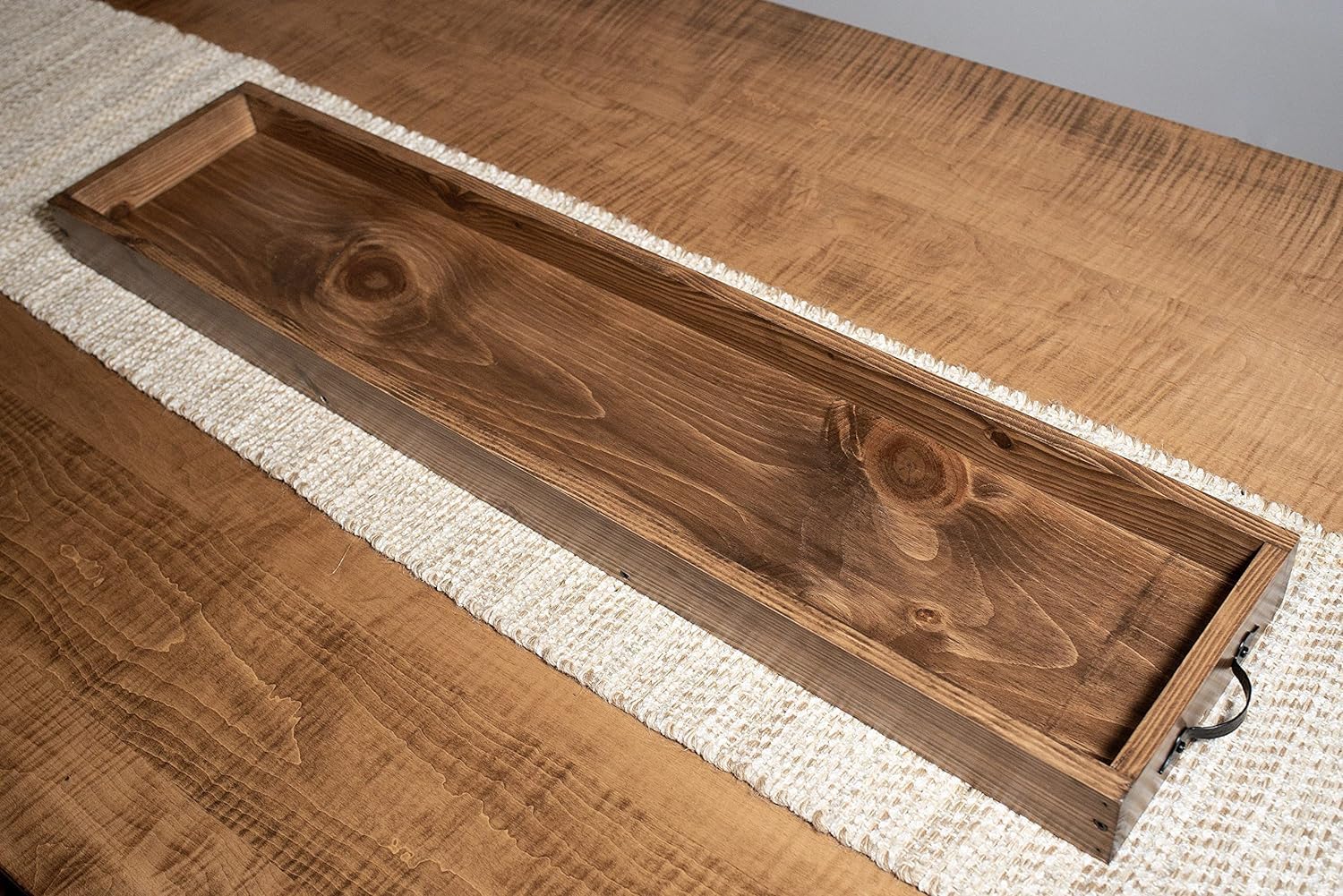 Rustic Farmhouse Wood Tray - 9