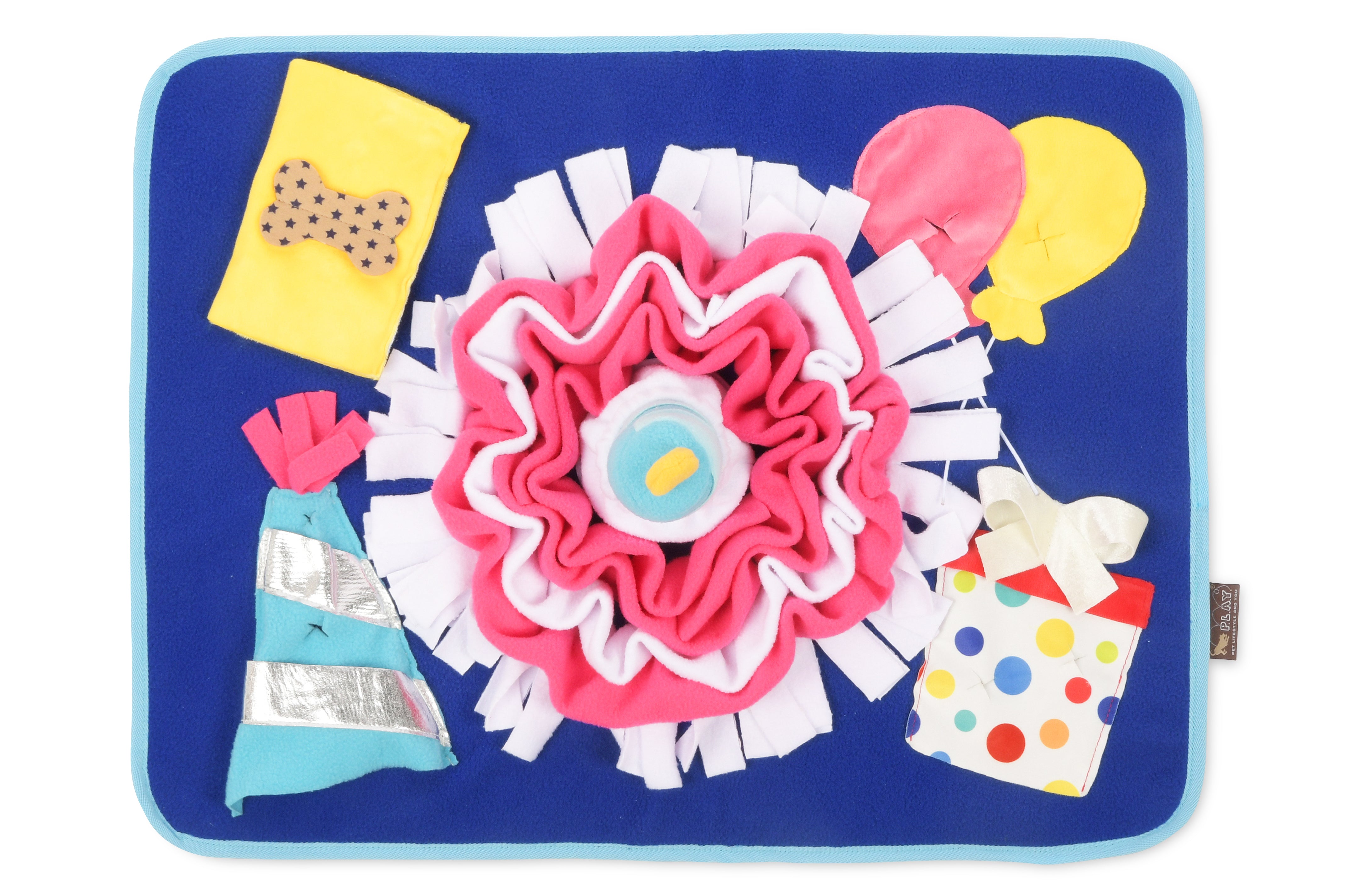 Woof Day Celebration Scented Dog Mat | Pet P.L.A.Y. - Perfect for Dog Training, Anxiety Relief & Home Decor