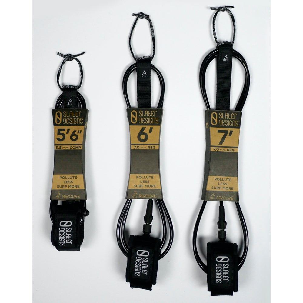 Slater Designs 7'0 Regular Surfboard Leash - Durable & Comfortable for Surfing, Paddleboarding & Water Sports