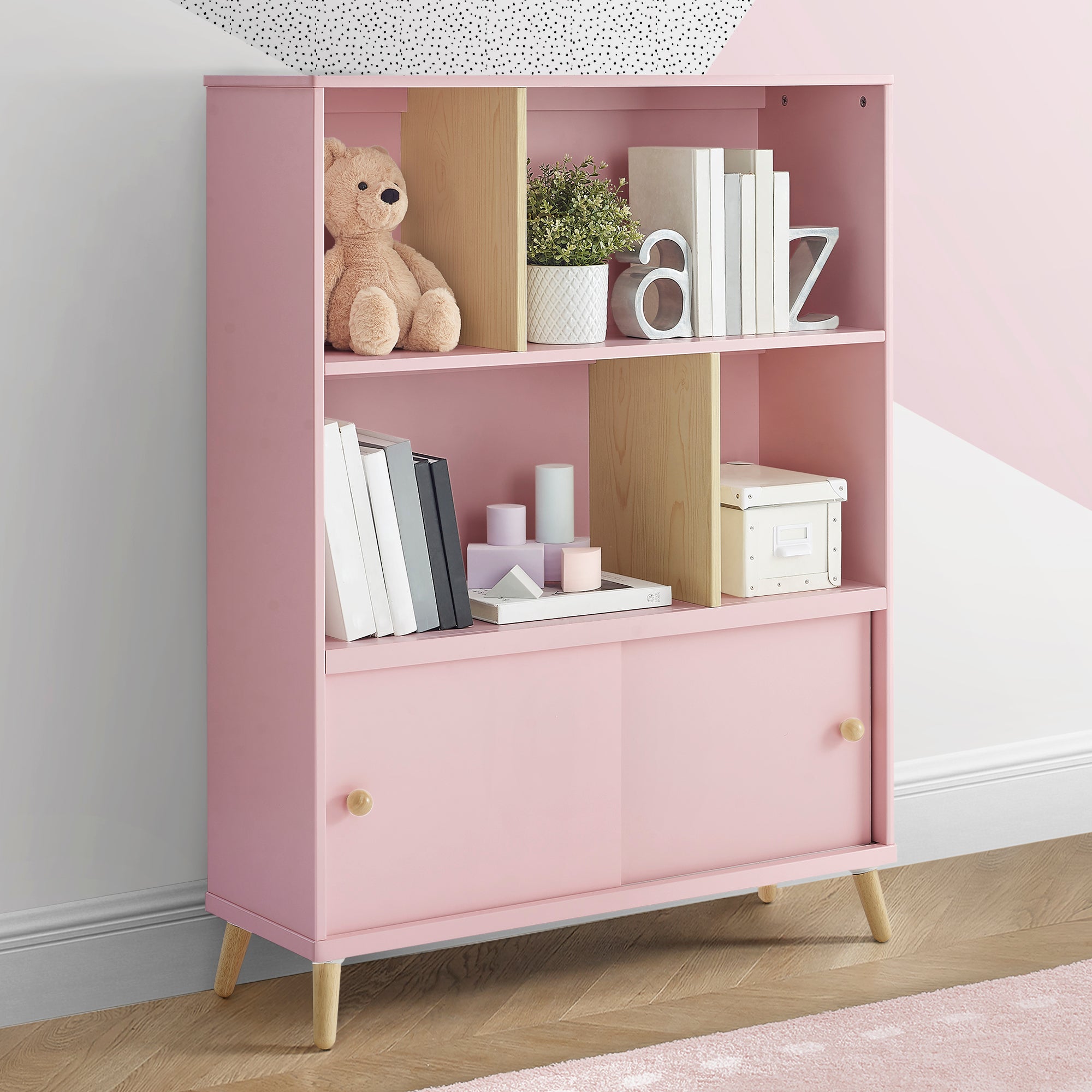Hudson Bookcase with Greenguard Gold Certification - Modern Bookshelf for Home, Office & Library Storage
