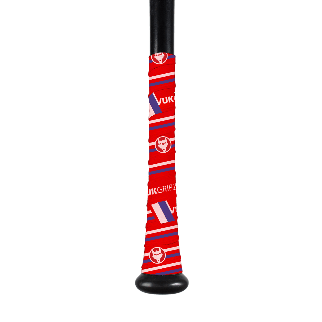 Mach 1 Red White & Blue Bat Grip Tape - Non-Slip Baseball Bat Handle Grip for Enhanced Control - Perfect for Baseball, Softball & Training Practice