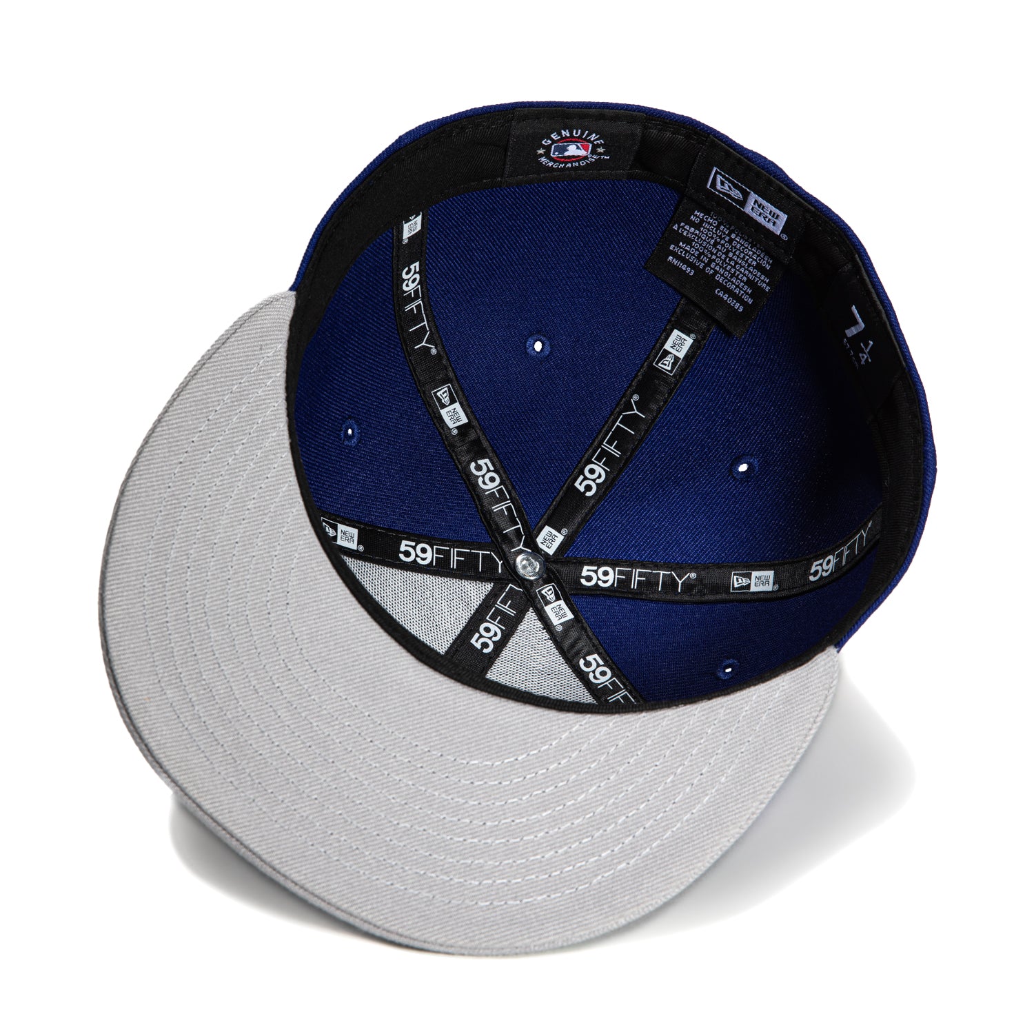 New Era 59Fifty Los Angeles Dodgers 2024 World Series Champions Snapback Hat - Royal & Grey - Official MLB Baseball Cap for Men & Women - Perfect for Games, Fan Gear & Streetwear Fashion